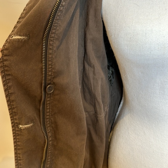 A/X Armani Exchange Hooded Jacket Coat 100% Cotton 💙 - Picture 11 of 13